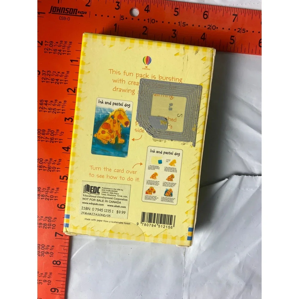 Usborne Activity Cards 50 Things to Draw & Paint Childrens Art Set 9780794512156
